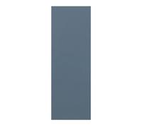 GoodHome Alisma Matt Blue Slab Highline Cabinet Door (W)250mm (H)715mm (T)18mm