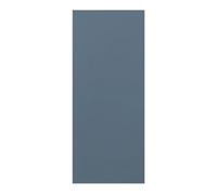 GoodHome Alisma Matt Blue Slab Highline Cabinet Door (W)300mm (H)715mm (T)18mm