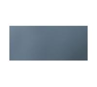 GoodHome Alisma Matt Blue Slab Standard Breakfast Bar Back Panel (H)890mm (W)2000mm