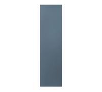 GoodHome Alisma Matt Blue Slab Standard Clad On End Panel (H)2400mm (W)640mm