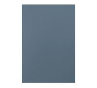 GoodHome Alisma Matt Blue Slab Standard End Panel (H)934mm (W)640mm