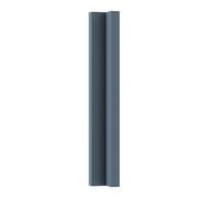 GoodHome Alisma Matt Blue Standard Corner Post, (W)48mm (L)340mm