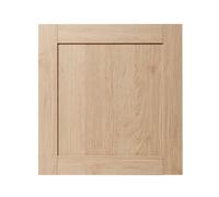 GoodHome Alpinia Matt Light Oak Effect Shaker Appliance Cabinet Door (W)600mm (H)626mm (T)18mm
