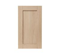 GoodHome Alpinia Matt Light Oak Effect Shaker Highline Cabinet Door (W)450mm (H)715mm (T)18mm