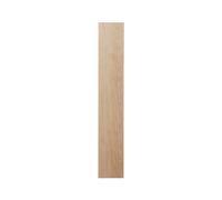 GoodHome Alpinia Matt Light Oak Effect Shaker Tall Wall Cabinet Door (W)150mm (H)895mm (T)18mm