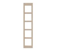 GoodHome Alpinia Natural Oak Effect Wine Rack Fascia, (H)715mm(W)147mm