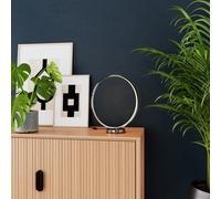 GoodHome Annelus Modern Circular Chrome Effect Table Light