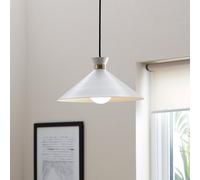 GoodHome Apennin Matt Cream Pendant Ceiling Light, (Dia)350mm