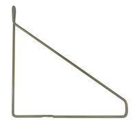 GoodHome Arama Copper Effect Steel Hairpin Shelving Bracket (H)210mm (D)210mm