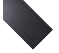GoodHome Arbace Black Semi-Gloss Stone Effect Porcelain Indoor Wall & Floor Tile Sample