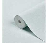 GoodHome Arceau Green Fabric Effect Textured Wallpaper