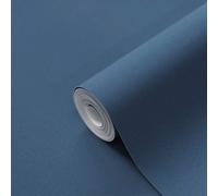 GoodHome Arceau Navy Fabric Effect Textured Wallpaper