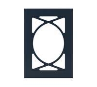 GoodHome Artemisia Matt Midnight Blue Glazed Cabinet Door (W)500mm (H)715mm (T)18mm