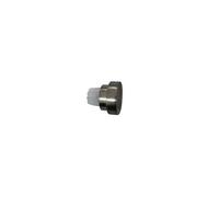 GoodHome Athens Brushed Grey Nickel Effect Metal Cap Curtain Pole Finial (Dia)19mm