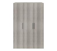 GoodHome Atomia Freestanding Matt Grey Oak Effect Chipboard Wardrobe (H)2250mm (W)1000mm (D)580mm