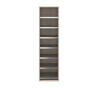 GoodHome Atomia Freestanding Oak Effect Pull-Out Shoe Rack (W)500mm