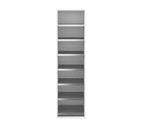 GoodHome Atomia Freestanding White Pull-Out Shoe Rack (W)500mm