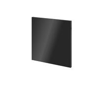 GoodHome Atomia Gloss Anthracite Non-Mirrored Modular Furniture Door, (H) 372mm (W) 372mm