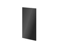 GoodHome Atomia Gloss Anthracite Non-Mirrored Modular Furniture Door, (H) 747mm (W) 372mm