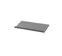 GoodHome Atomia Grey Metallic Effect Shoe Shelf, (L)713mm (D)290mm