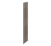 GoodHome Atomia Grey Oak Effect End Panel, (H)2600mm (W)580mm