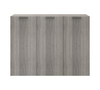 GoodHome Atomia Grey Oak Effect Office & Living Storage