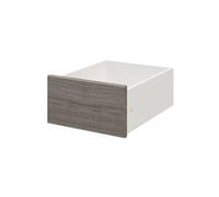 GoodHome Atomia Grey Oak Effect Slab Internal Drawer (H)170mm (W)339mm (D)390mm
