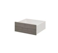 GoodHome Atomia Grey Oak Effect Slab Internal Drawer (H)170mm (W)464mm (D)390mm