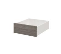 GoodHome Atomia Grey Oak Effect Slab Internal Drawer (H)170mm (W)464mm (D)500mm