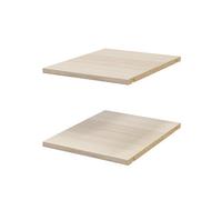 GoodHome Atomia Matt Beige Oak Effect Shelf, (L)339mm (D)432mm