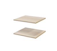 GoodHome Atomia Matt Oak Effect Shelf, (L)464mm (D)432mm