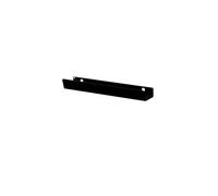 GoodHome Atomia Matt Black Doors & Drawers Edge Handle (L)16.5Cm (D)34.5mm, Pack Of 2