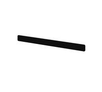 GoodHome Atomia Matt Black Doors & Drawers Front Handle (L)29.3Cm (D)20.5mm, Pack Of 2