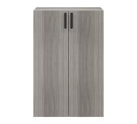 GoodHome Atomia Matt Grey Oak Effect Cabinet (H)1125mm (W)750mm (D)350mm