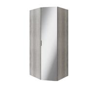 GoodHome Atomia Matt Grey Oak Effect Corner Storage Unit
