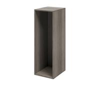 GoodHome Atomia Matt Grey Oak Effect Modular Furniture Cabinet, (H)1125mm (W)375mm (D)450mm