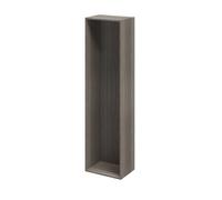 GoodHome Atomia Matt Grey Oak Effect Modular Furniture Cabinet, (H)1875mm (W)500mm (D)350mm