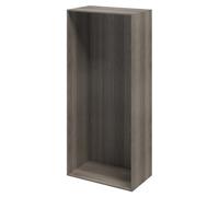 GoodHome Atomia Matt Grey Oak Effect Modular Furniture Cabinet, (H)2250mm (W)1000mm (D)580mm