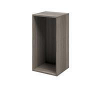 GoodHome Atomia Matt Grey Oak Effect Modular Furniture Cabinet, (H)750mm (W)375mm (D)350mm