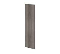 GoodHome Atomia Matt Grey Oak Effect Non-Mirrored Modular Furniture Door, (H) 1497mm (W) 372mm