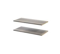 GoodHome Atomia Matt Grey Oak Effect Shelf, (L)714mm (D)332mm