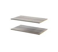GoodHome Atomia Matt Grey Oak Effect Shelf, (L)964mm (D)562mm