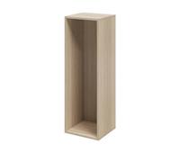 GoodHome Atomia Matt Oak Effect Modular Furniture Cabinet, (H)1125mm (W)375mm (D)350mm