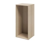 GoodHome Atomia Matt Oak Effect Modular Furniture Cabinet, (H)1125mm (W)500mm (D)450mm