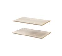 GoodHome Atomia Matt Oak Effect Shelf, (L)714mm (D)432mm
