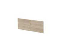 GoodHome Atomia Oak Effect Matt Sliding Wardrobe Door, (H)560mm (W) 737mm Pack Of 4