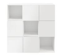 GoodHome Atomia Matt White Bookcases, Shelving Units & Display Cabinets