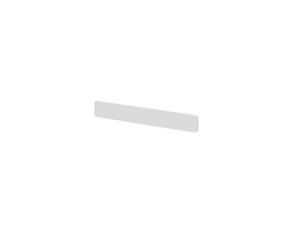 GoodHome Atomia Matt White Doors & Drawers Front Handle (L)16.5Cm (D)20.5mm, Pack Of 2