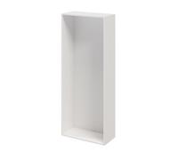 GoodHome Atomia Matt White Modular Furniture Cabinet, (H)1875mm (W)750mm (D)350mm
