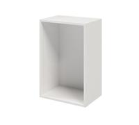 GoodHome Atomia Matt White Modular Furniture Cabinet, (H)750mm (W)500mm (D)350mm